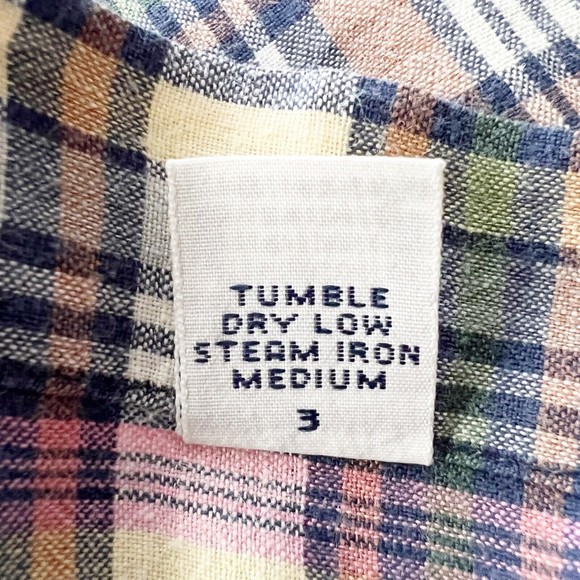 VTG Ralph Lauren MCMEEL Cotton Plaid Button Down Shirt S/S Lightweight Soft Sz L - Picture 8 of 8